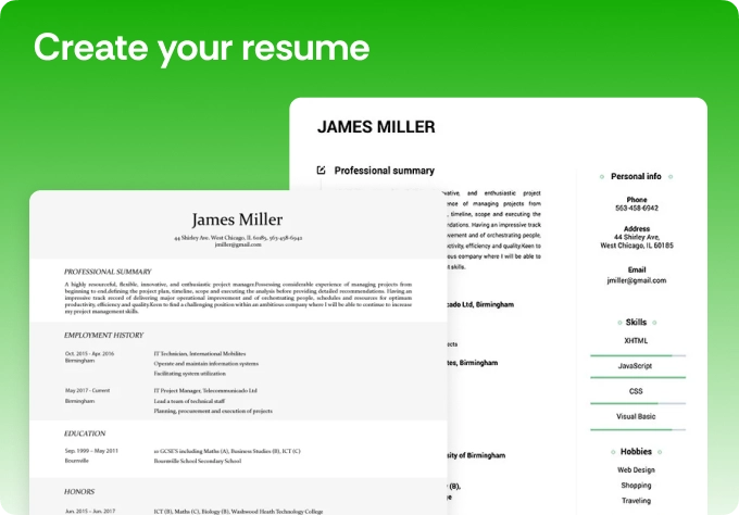 create-resume-build